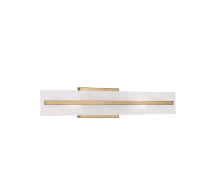 Visual Comfort Studio Dex Small Two-Light Bath Vanity Satin Brass finish OB