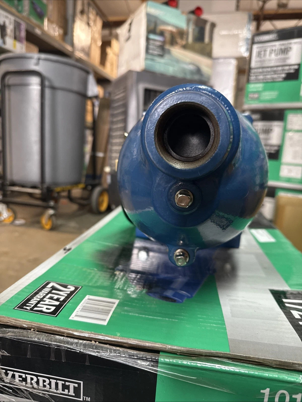 Everbilt Shallow Well Jet Pump Cast Iron 1/2HP HDSWJ5 NEW Open Box