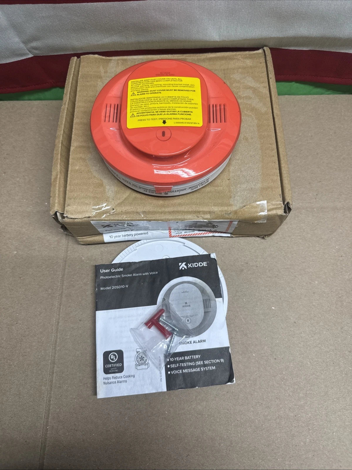Kidde Detect 20SD10-V Smoke Alarm