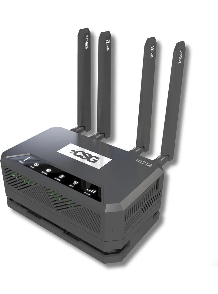 CSG m212 4G LTE Cat12 Cellular Gateway Business or Home Router | Dual-Band WI-FI