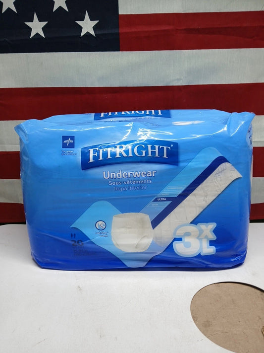 3X Large Incontinence Protector Underpad 30x36 Sensisoft Fabric 20 Pack