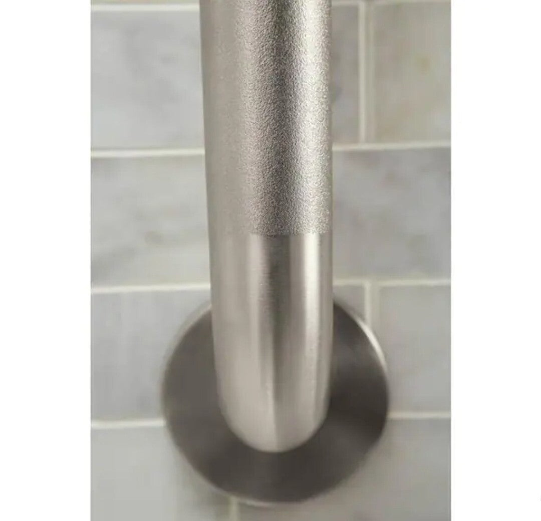 MOEN Home Care 12" Peened Concealed Screw Grab Bar Stainless Steel R8712P NEW