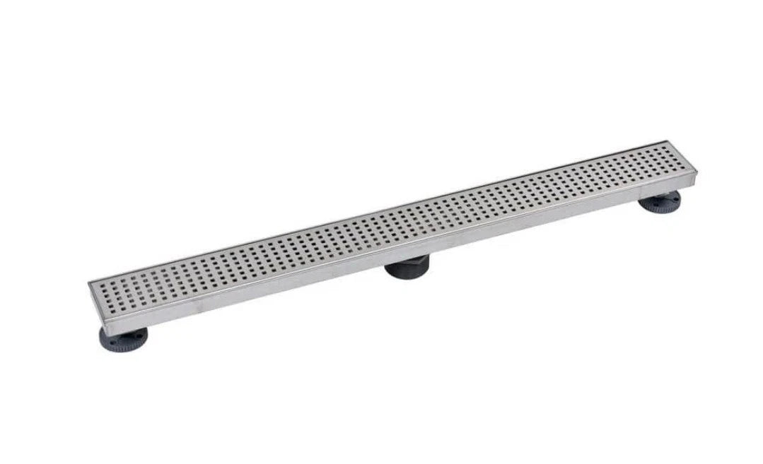 Oatey Designline 32 in. Stainless Steel Linear Shower Drain w/ Square Cover