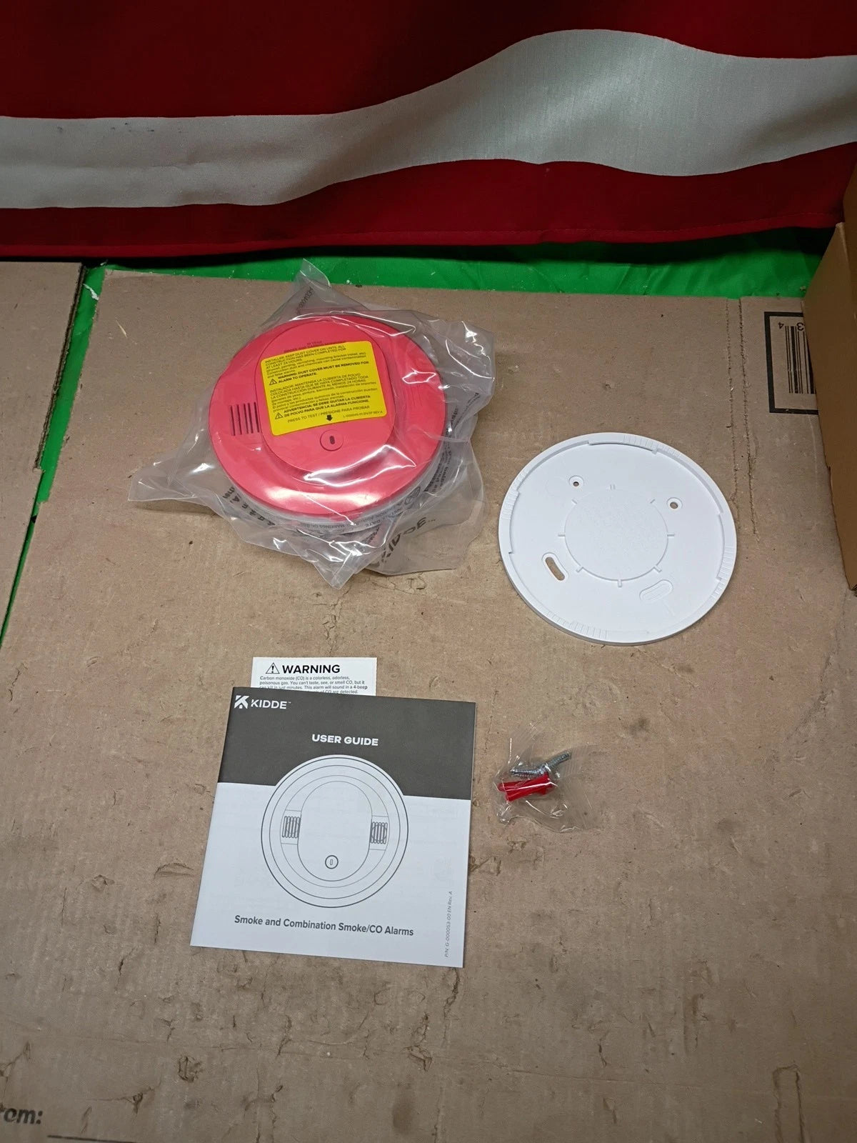 Kidde Smoke and CO Detector, 10-Year Battery, LED Warning Indicators 30CUD10..