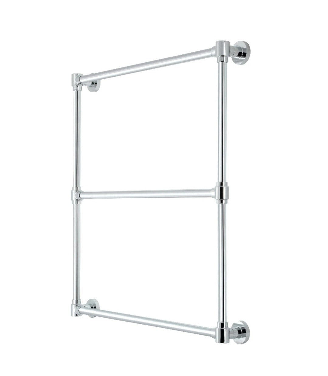 Kingston Brass Gallant 30 x 32In Wall Mount Towel Rack Polished Chrome