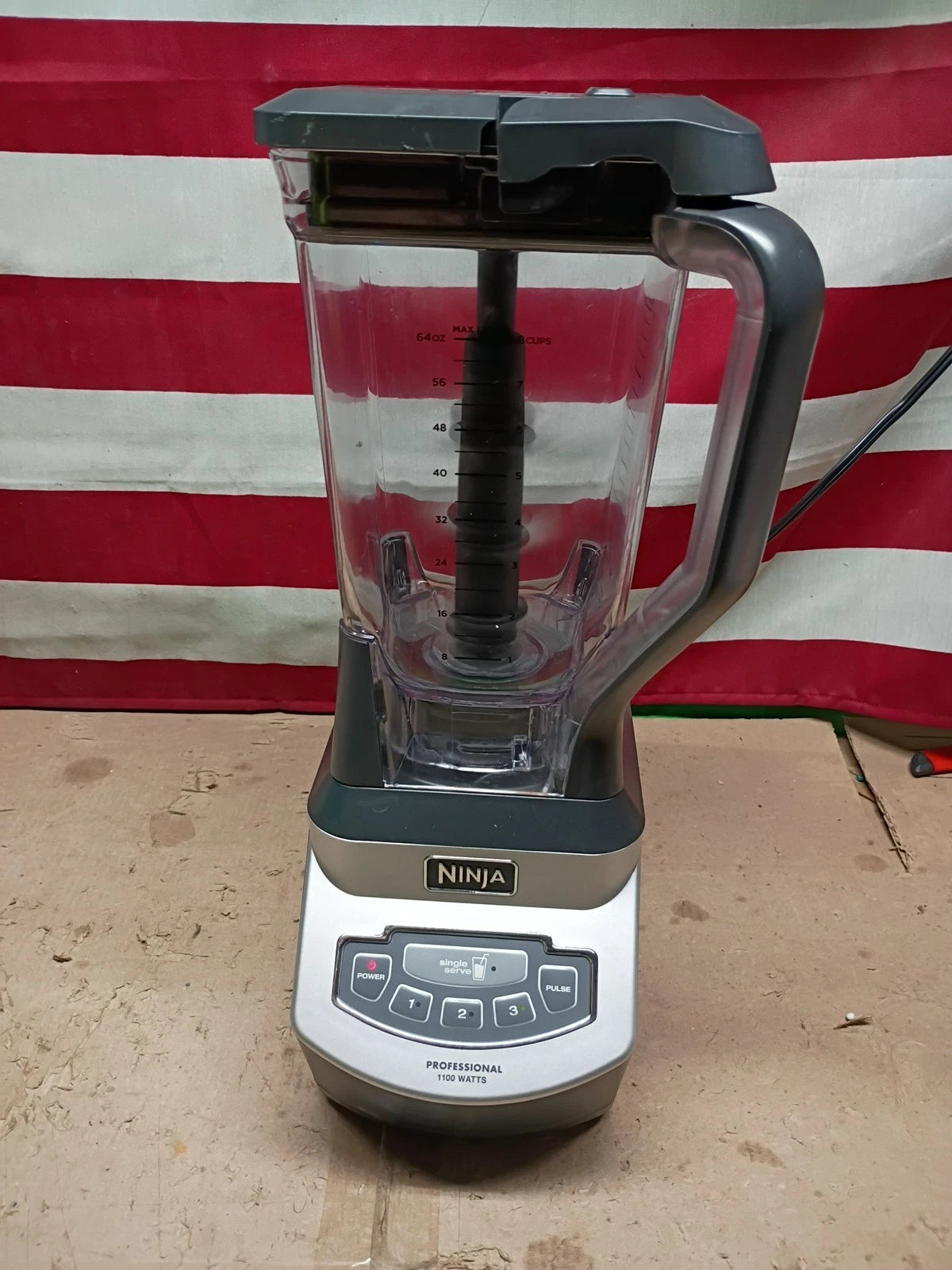 Ninja BL660 3 Speed Blender - Gray, Used Tested