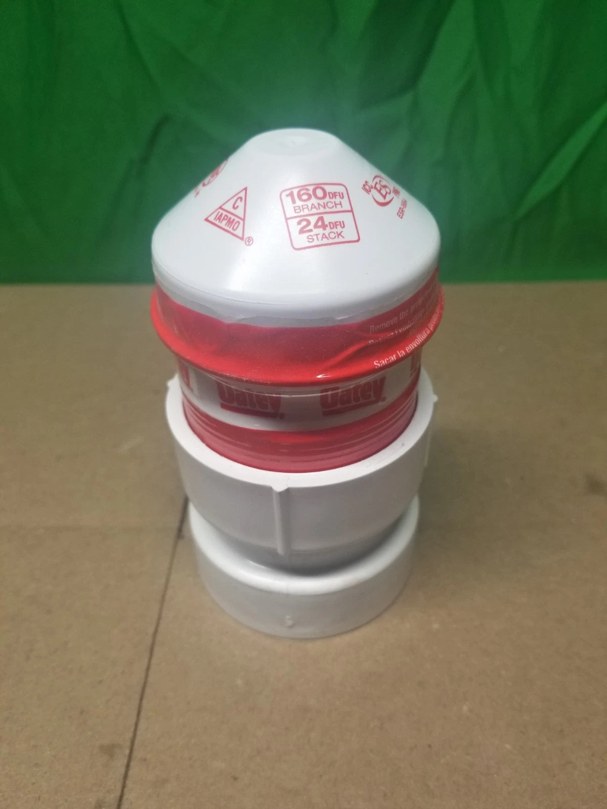 OATEY 1.5" – 2" 20 DFU SURE-VENT AAV With 1-1/2” X 2” PVC Schedule 40 NEW.