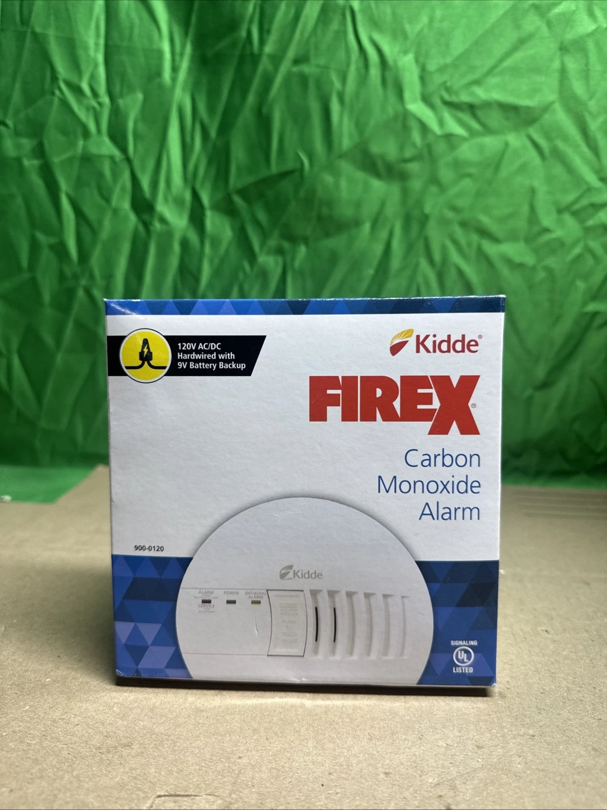 Kidde Carbon Monoxide Alarm 120 V Direct Wire Battery Backup 900-0120