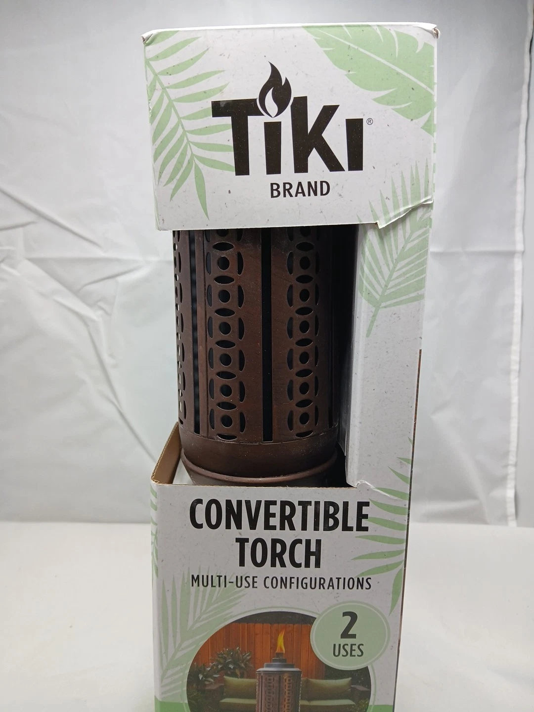 TIKI Brand Metal Torch for Outdoor Patio, Lawn and Garden, Cabos Copper New