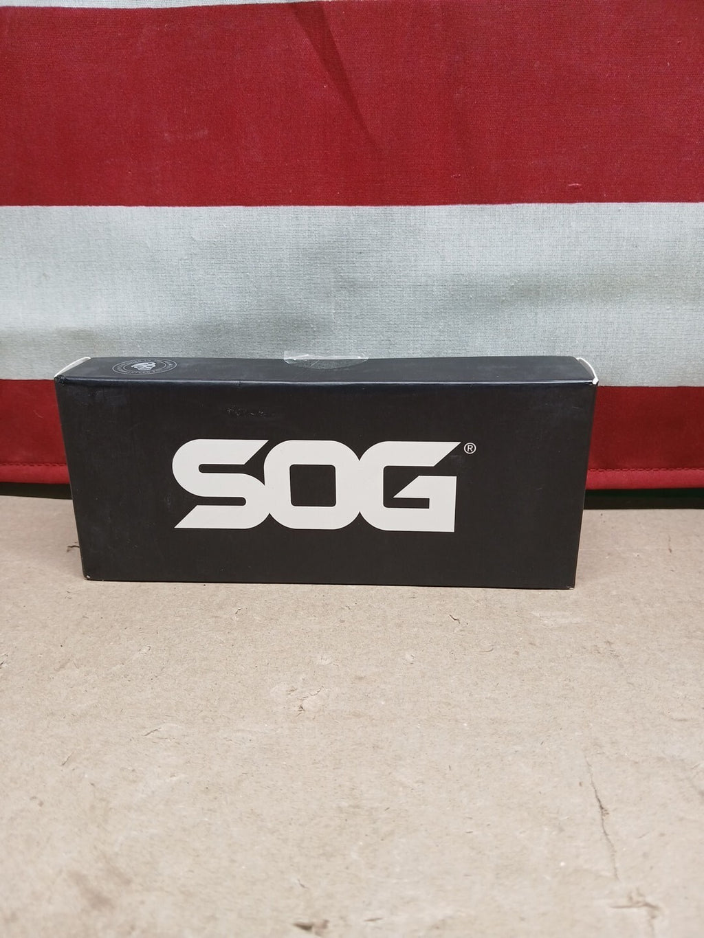 SOG Aegis AT Indigo & Acid 3.13" Drop Point Assisted Folding Blade (USED)