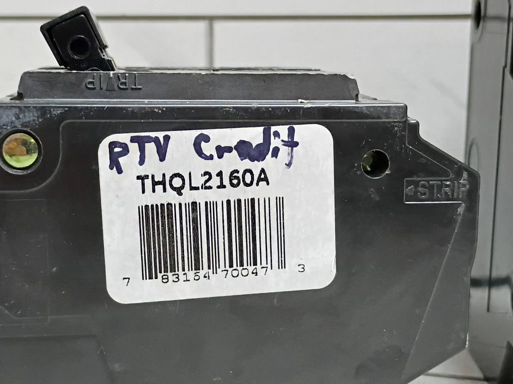 (2 pack) GE ABB General Electric THQL2160A 60-Amp 2-Pole 120/240VAC Breaker OB