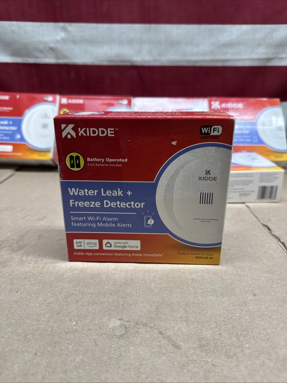 7 New Kidde Smart Water Leak and Freeze Detector WiFi Alexa Google 60WLDR-W