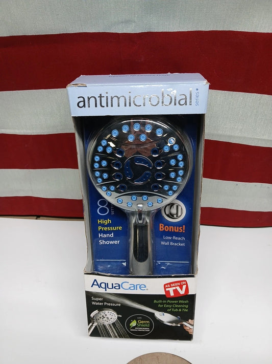 8-Spray Patterns 4.5 in. Wall Dual Shower Head As Seen On TV