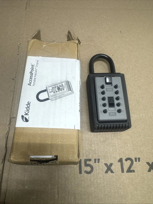 Kidde AccessPoint Security Portable Pushbutton Keysafe, 001166 NOB