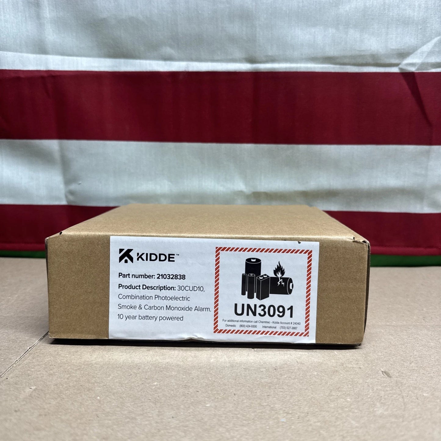 Kidde Smoke & CO Detector, 10-Year Battery, LED Warning Indicators 30CUD10’