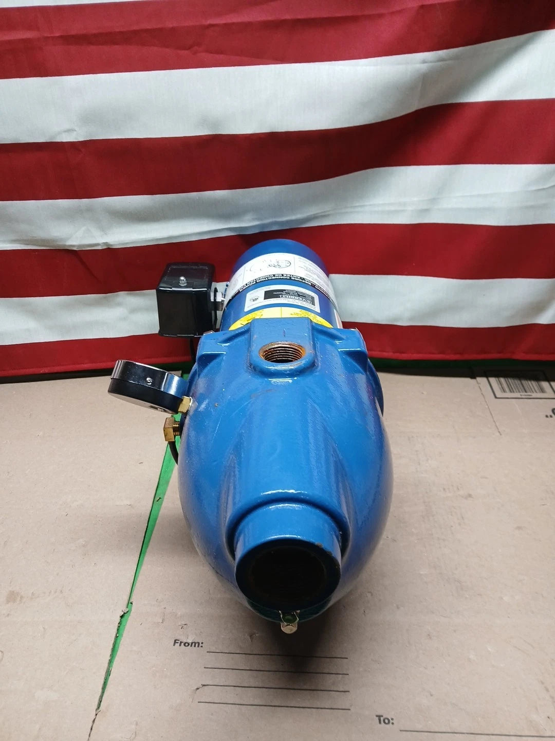 Everbilt Shallow Well Jet Pump Cast Iron 1/2HP HDSWJ5, Used Or For Parts Only