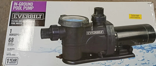 Everbilt 1 HP Pool Pump InGround 2 Speed 230V (Model SPP10002-2SP) Open Box