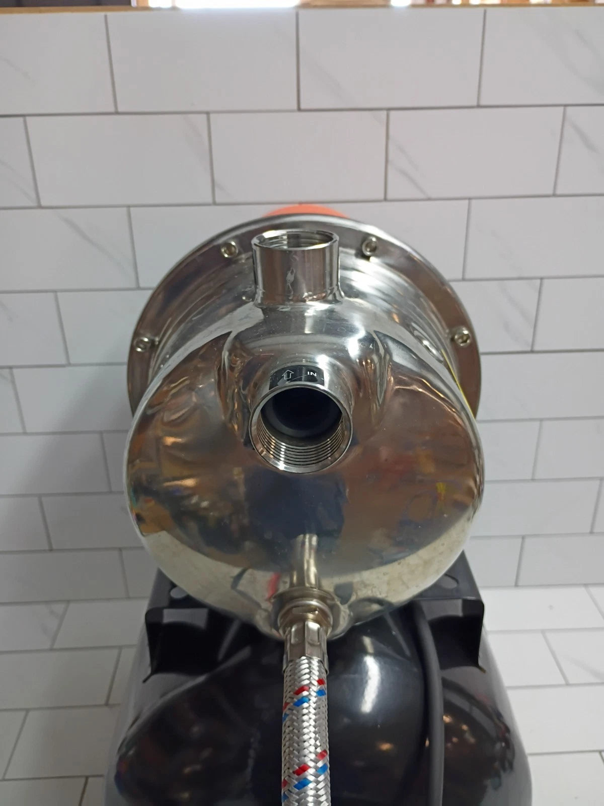 VEVOR 1HP Shallow Well Pump with Pressure Tank 1000GPH Irrigation Booster Pump