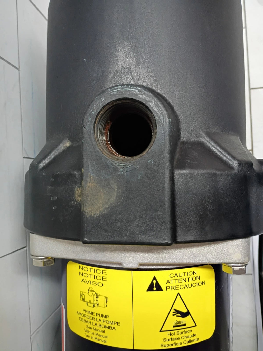 1/2 HP Everbilt Shallow Well Jet Pump Dual Voltage HDSWJ5P 25 Lift 11.5 GPM Used