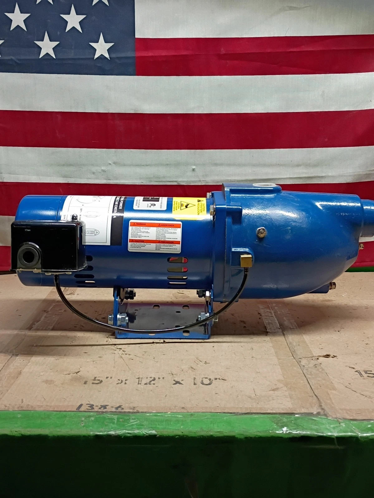 Everbilt HDSWJ5 Shallow Well Jet Pump Cast Iron 1/2HP, 63 PSI, PARTS ONLY