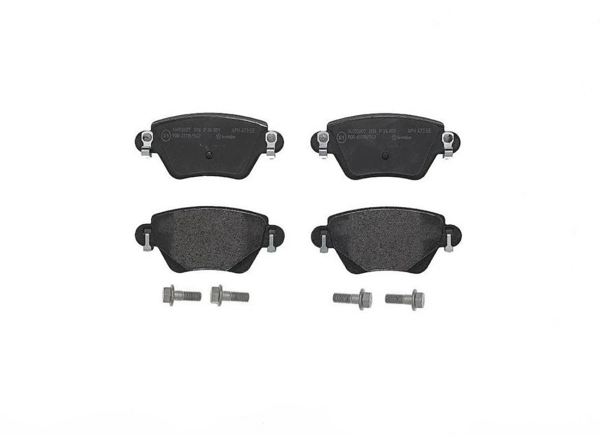 Brembo Front Low Metallic Brake Pads Fits 2002-2005 Jaguar X-Type 4 Pc P24059