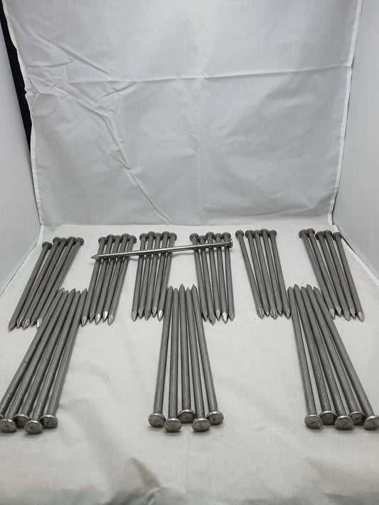 10-Inch Steel Anchoring Spikes, 45 Pack