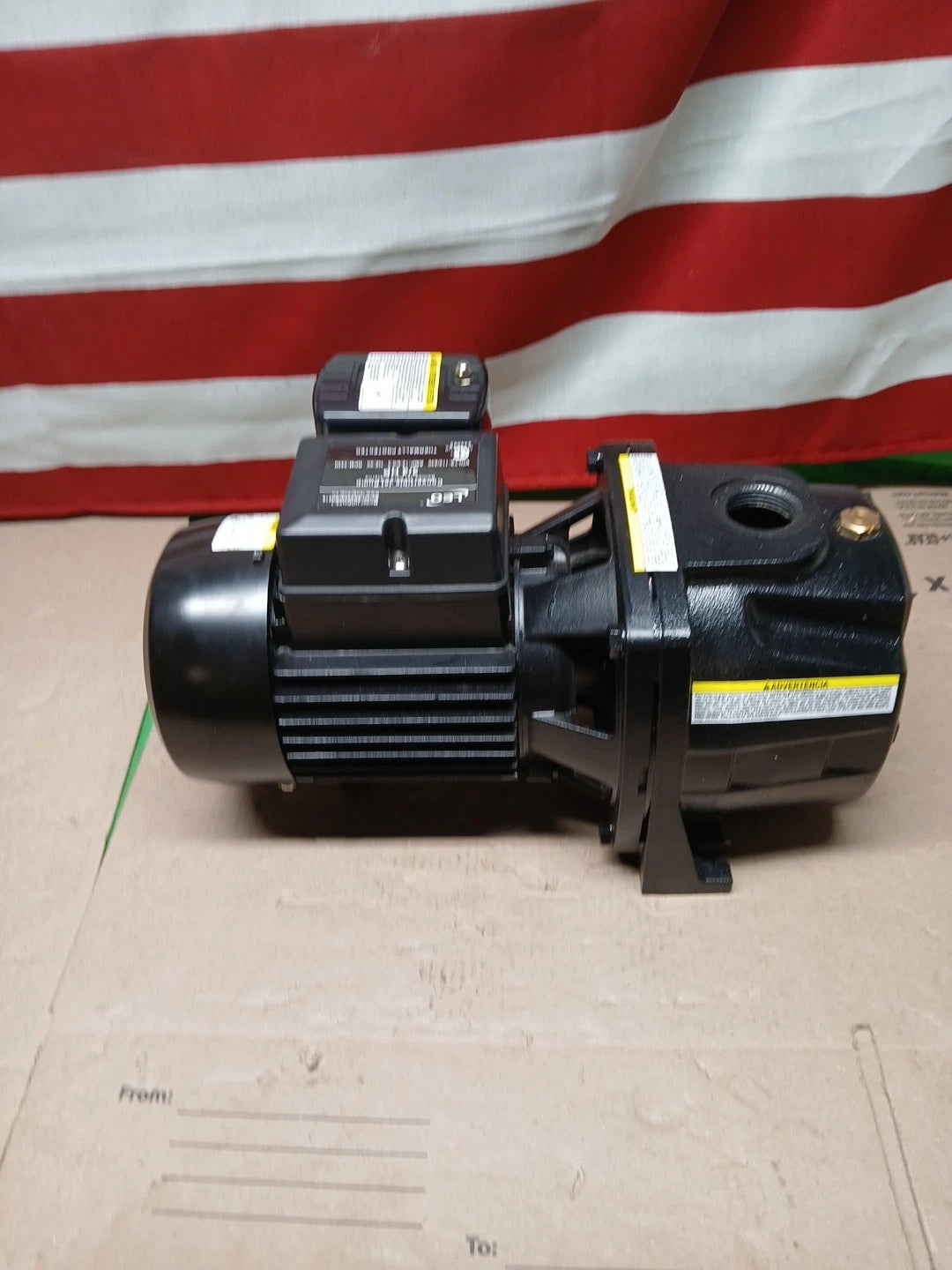 LEO 3/4 HP 115/230-Volt Cast Iron Convertible Jet Pump CJE075