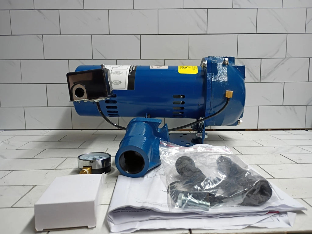 Everbilt HDCWJ10 1 HP Professional Convertible Jet Pump. NEW OPEN BOX READ DESCR