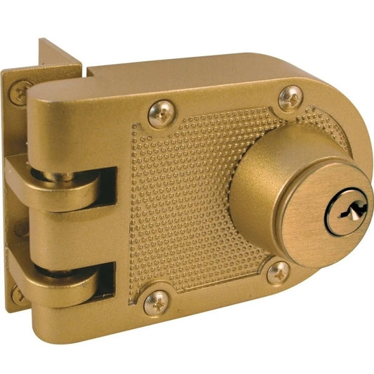Brass Double Cylinder Deadlock Lock for Entry Doors Secure Jimmy Resistant De...