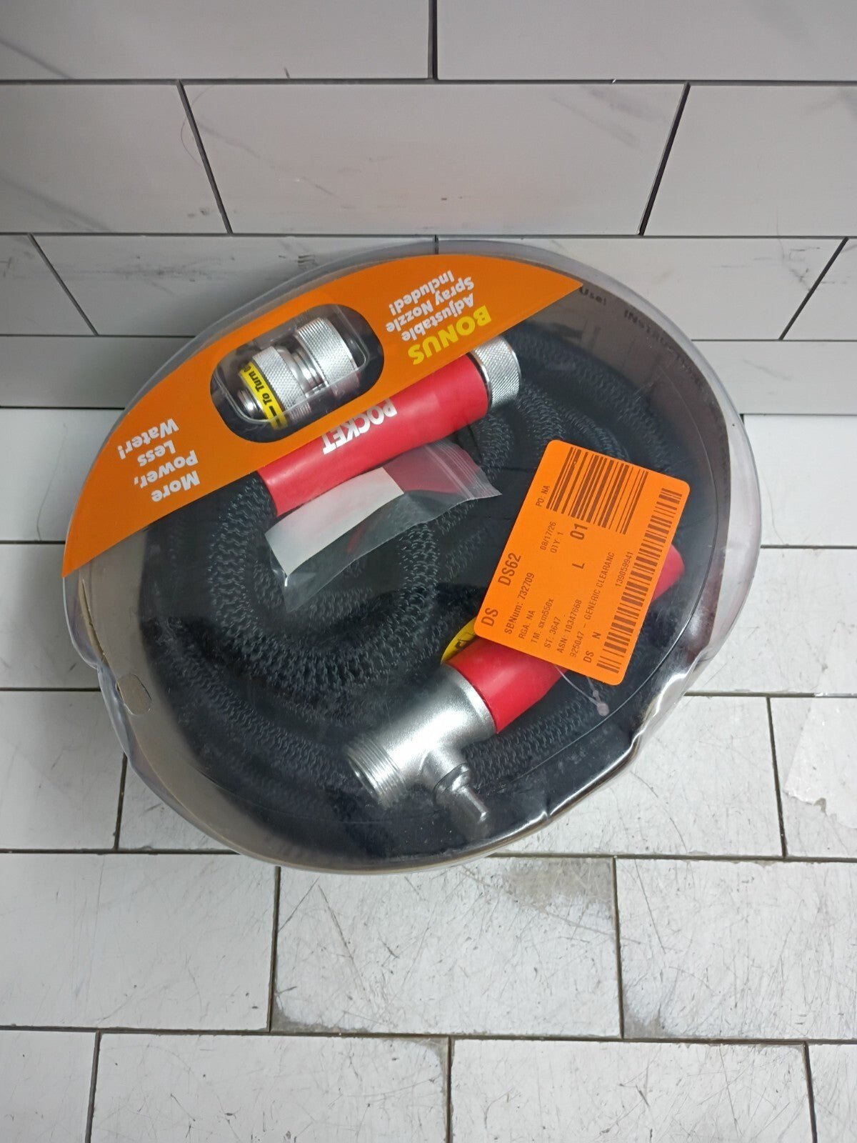 Pocket Hose Silver Bullet 2.0 3/4 in. D X 100ft. L Medium Duty Expandable