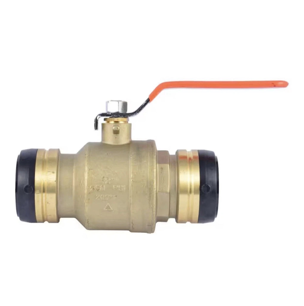 UXLBV54 SharkBite 2" Ball Valve, Push to Connect PEX, CPVC or Copper New
