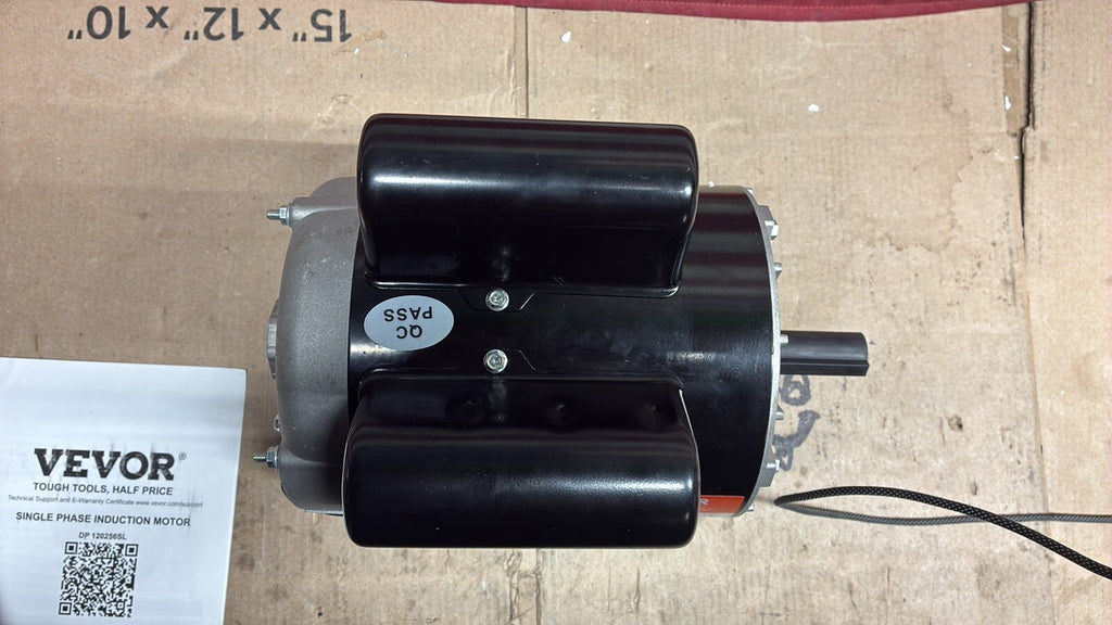 2HP SPL A/C Electric Motor 115/230V 10/20Amp 3450RPM 5/8" Key Shaft DP120256SL