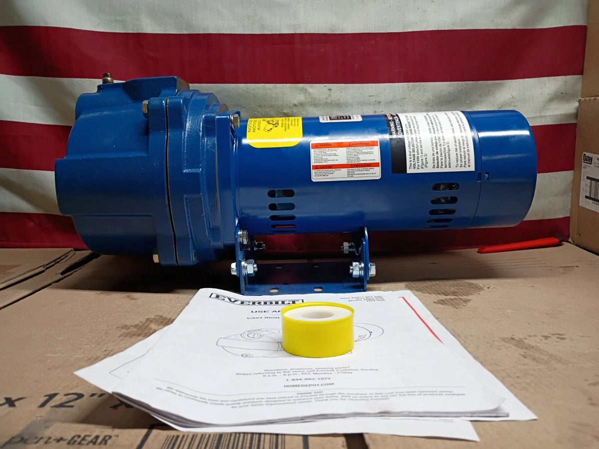 Everbilt HDCWJ10 1 HP Professional Convertible Jet Pump NEW OPEN BOX