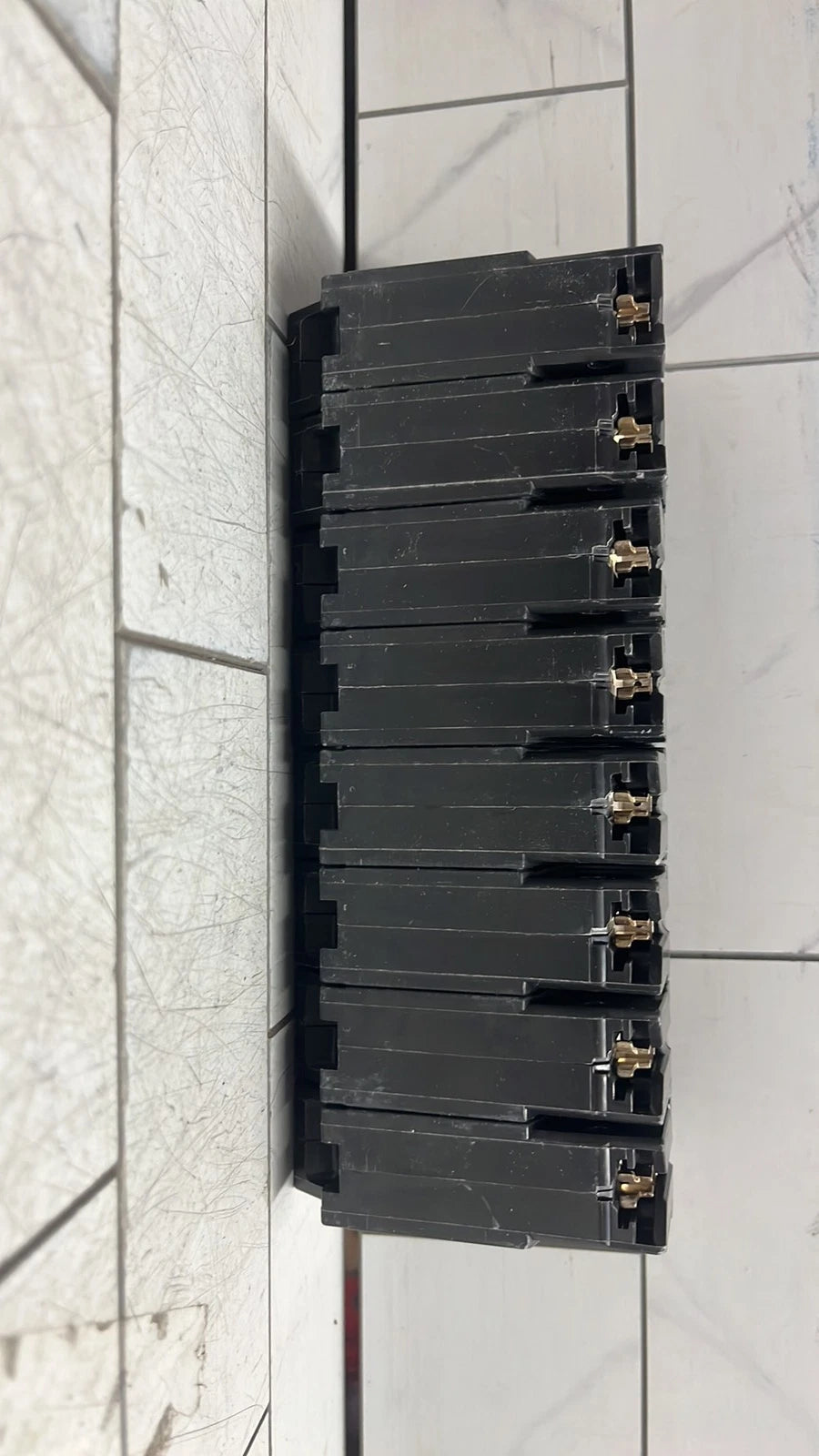 8 PK ABB THQL1120A 20 Amp 1 Pole 120/240V 1" Plug-On Circuit Breaker OB