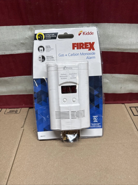 Kidde Carbon Monoxide Detector, Propane, Natural, Methane, & Explosive Gas Alarm