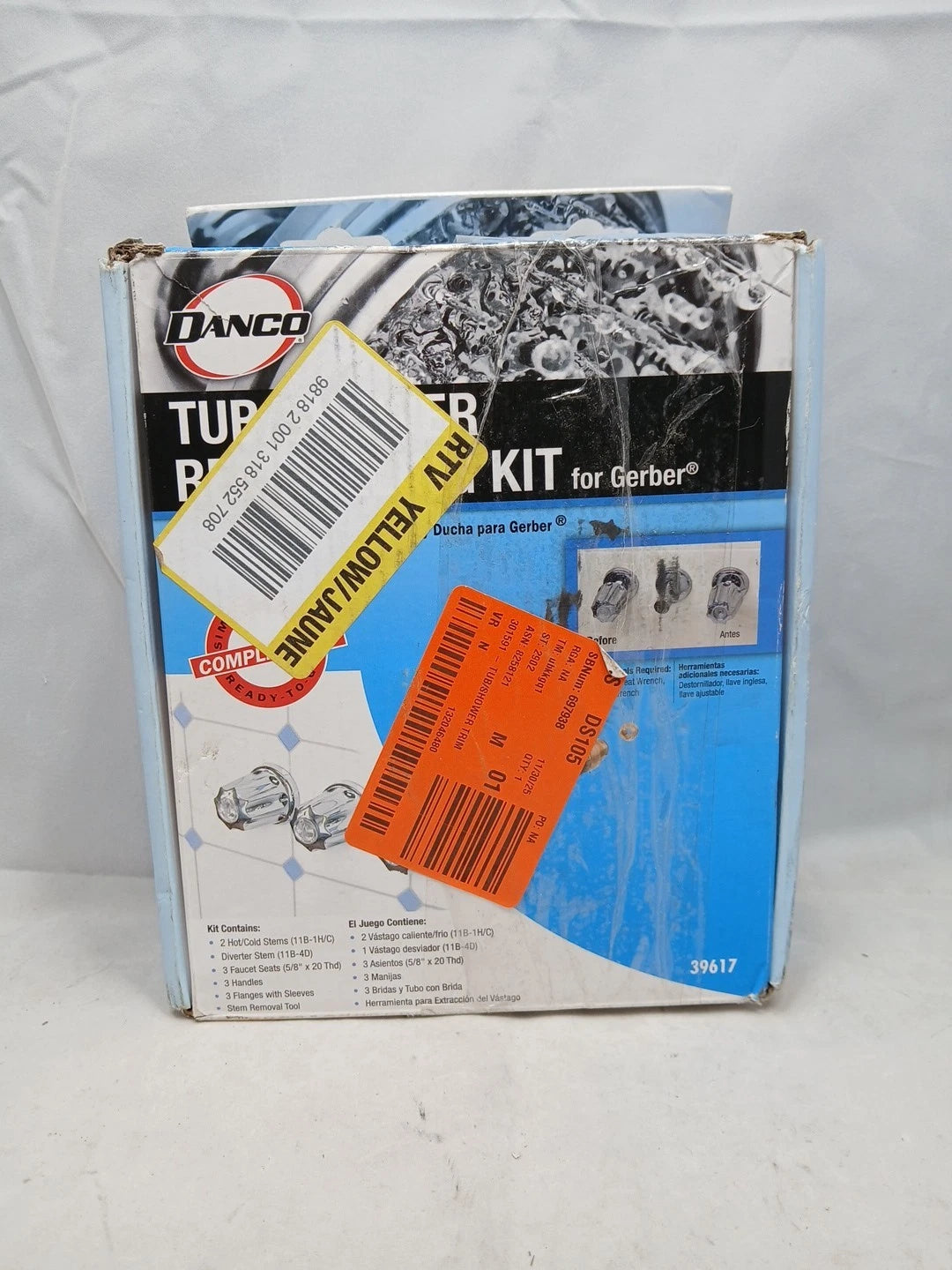 NEW OB Tub/Shower Remodeling Kit for Pfister Verve - CHROME - 39617 (ob)