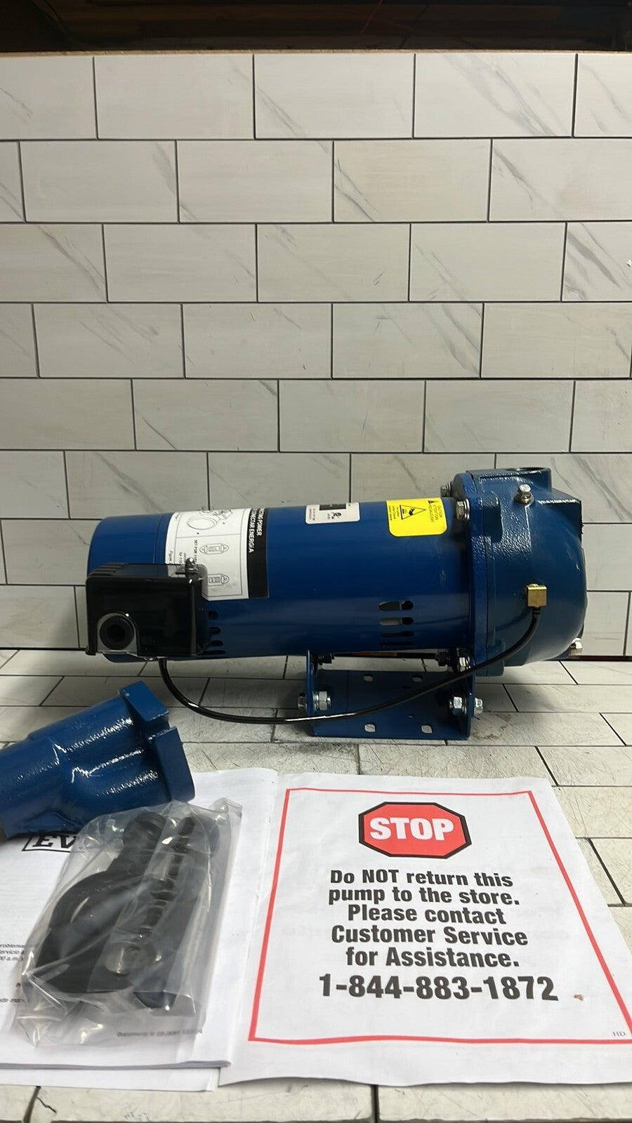 Everbilt HDCWJ10, 1 HP Professional Convertible Jet Pump PARTS ONLY