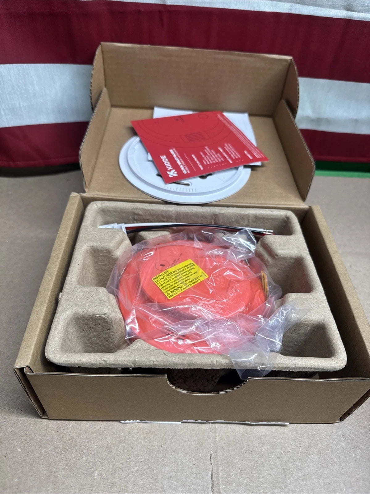 BRAND NEW Kidde Smart Smoke Alarm Detector WIRED Model 20SAR-W Wi-Fi