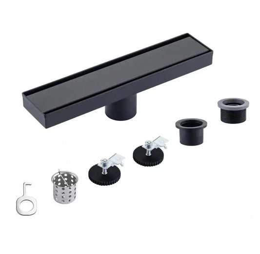 RAINLEX 12 in. Stainless Steel Linear Shower Drain with Tile-in Cover