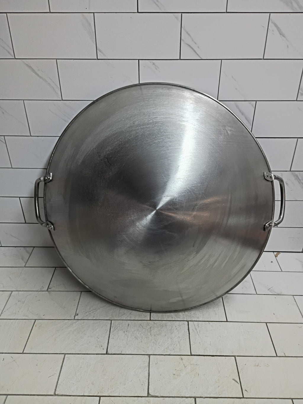 Town Food Service 18 Inch Steel Canontese Style Wok, Open Box