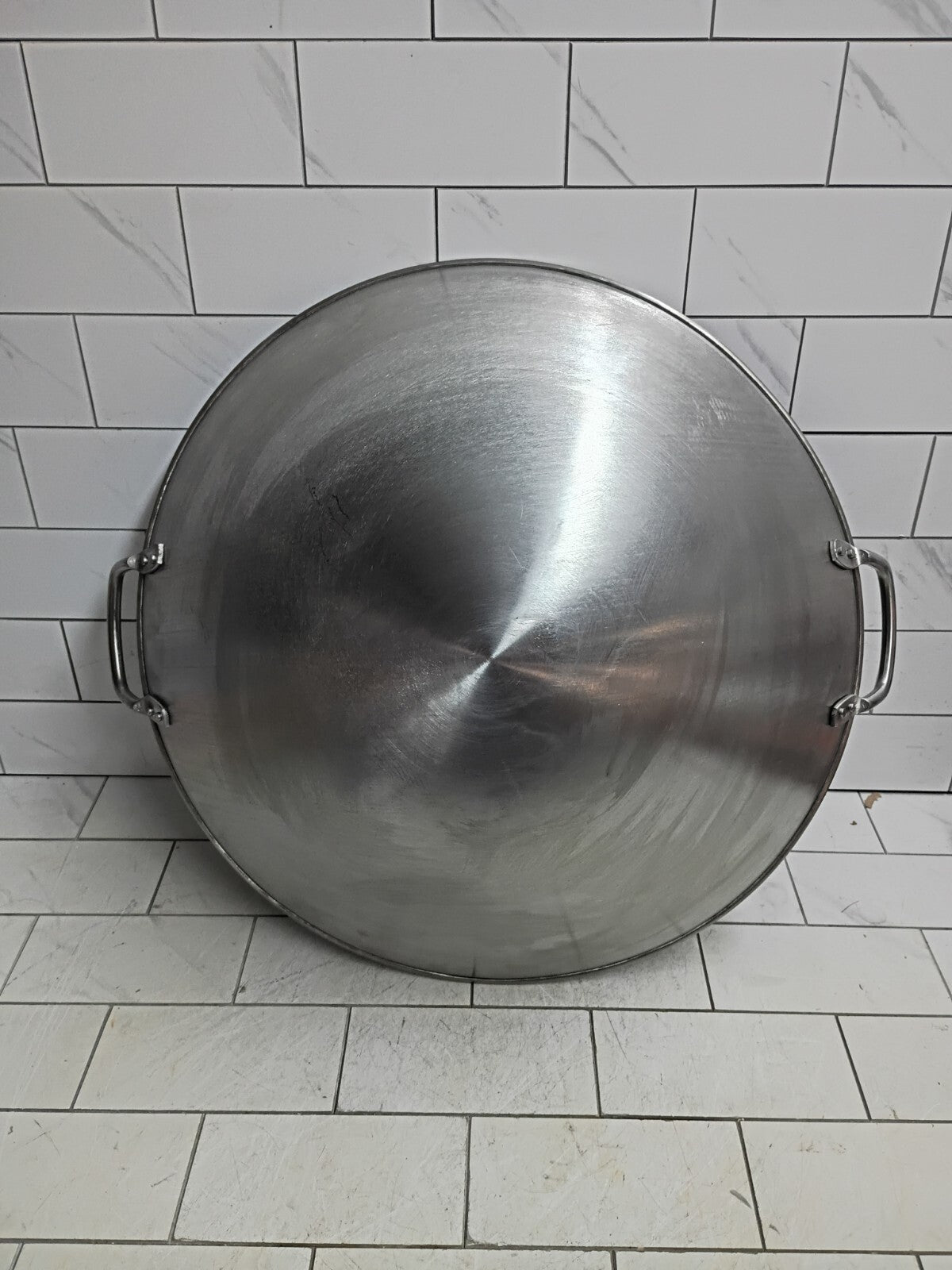 Town Food Service 18 Inch Steel Canontese Style Wok, Open Box