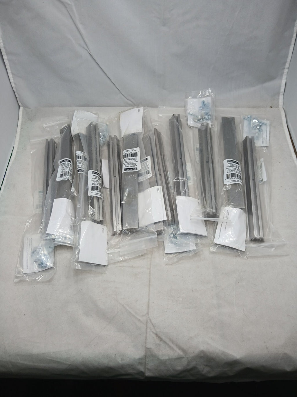 12pck Liberty Inclination Adjusta-Pull 2" to 8-13/16" Satin Nickel Drawer Pulls.