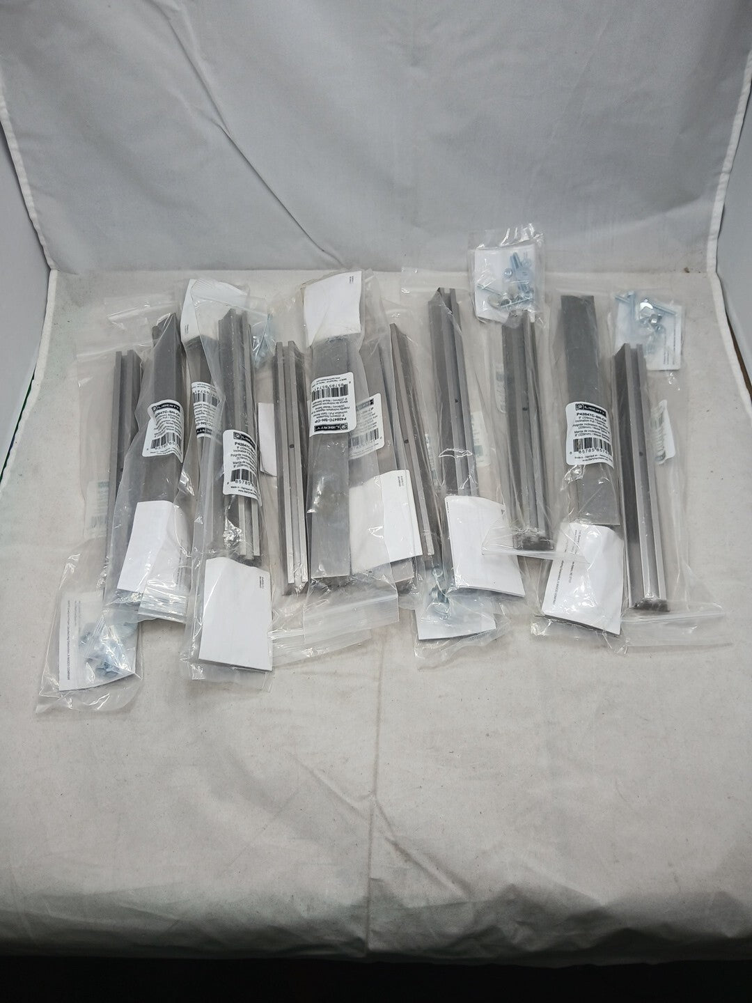 12pck Liberty Inclination Adjusta-Pull 2" to 8-13/16" Satin Nickel Drawer Pulls.