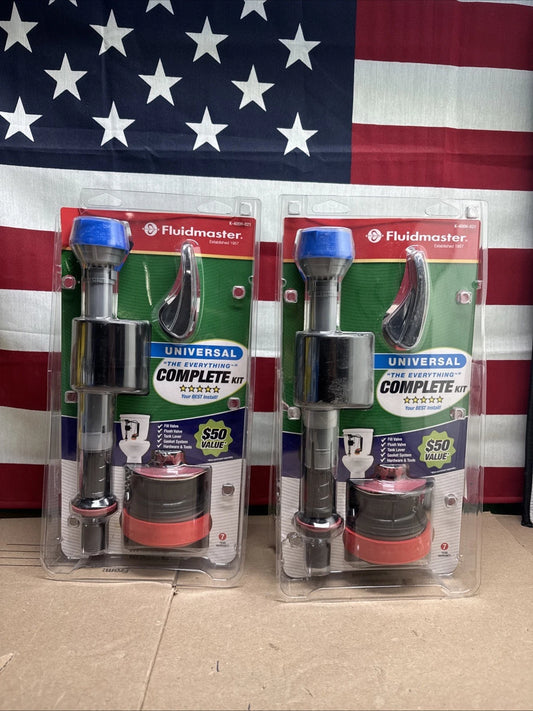 2PK Fluidmaster Universal Complete Toilet Kit #K-400H-021