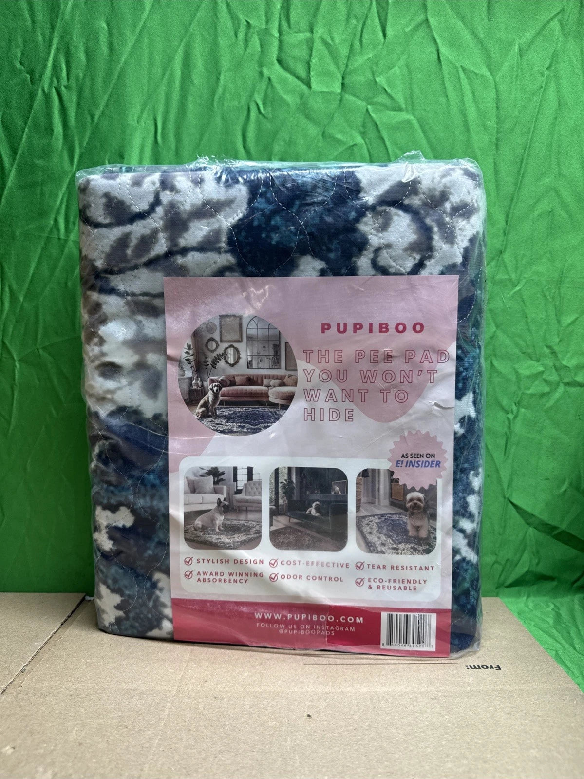 Washable Pee Pads for Dogs - XXL (1 Pack) 6 FT X 6 FT Super Absorbent Reusable