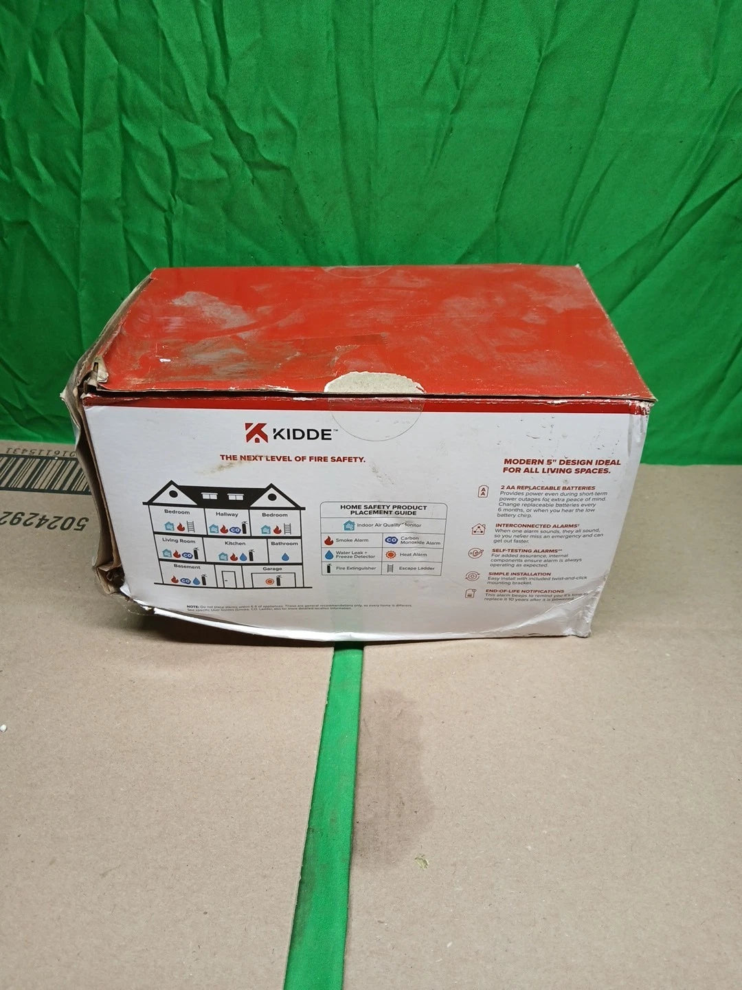 Kidde Smoke Alarm Model 20SAR Hard Wired Detector, battery, 4 Pack NEW OPEN BOX