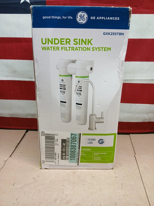 GE GXK255TBN Under Sink Dual Water Filtration System