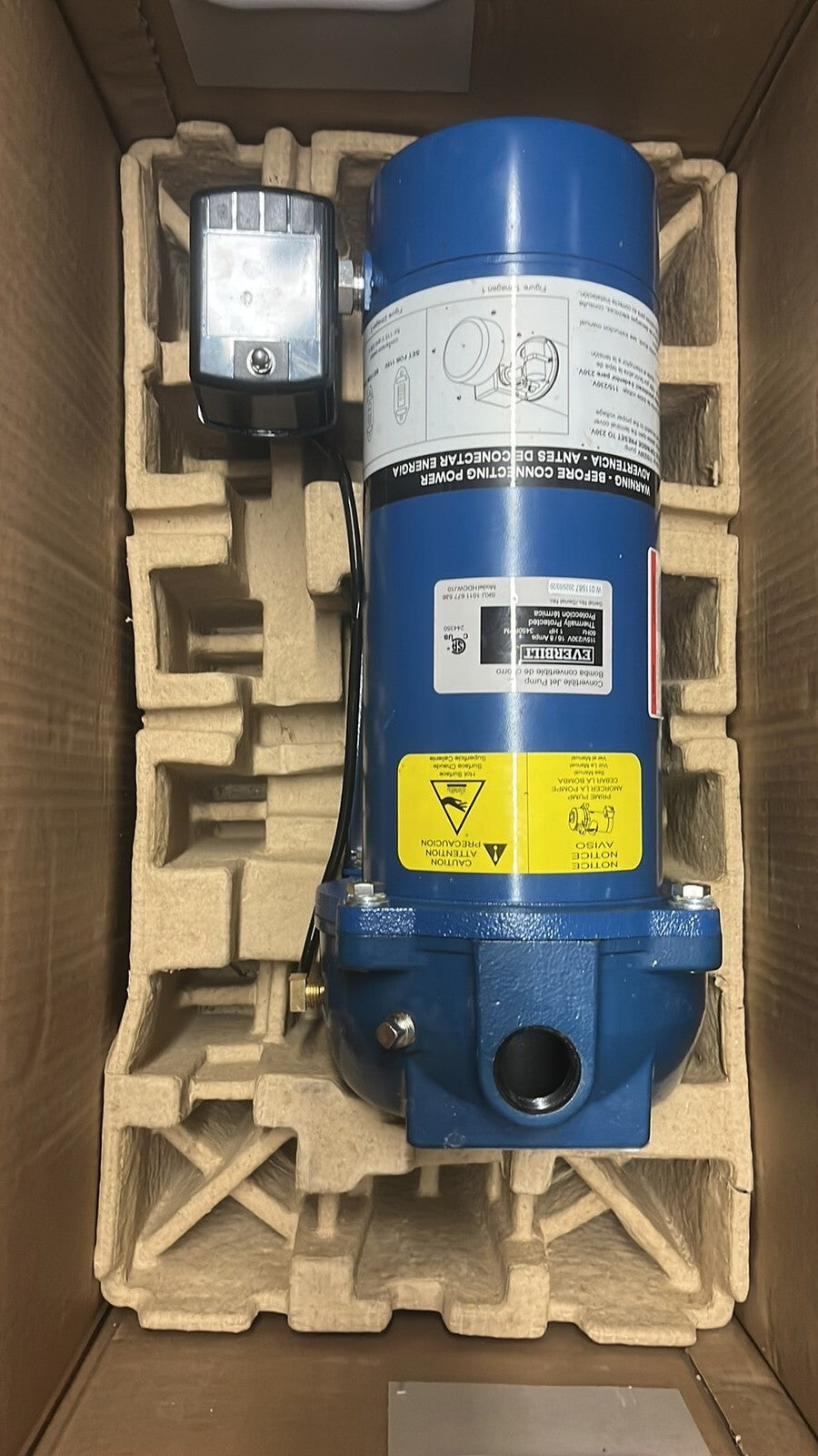 Everbilt HDCWJ10 1HP Professional Convertible Jet Pump *FOR PARTS*