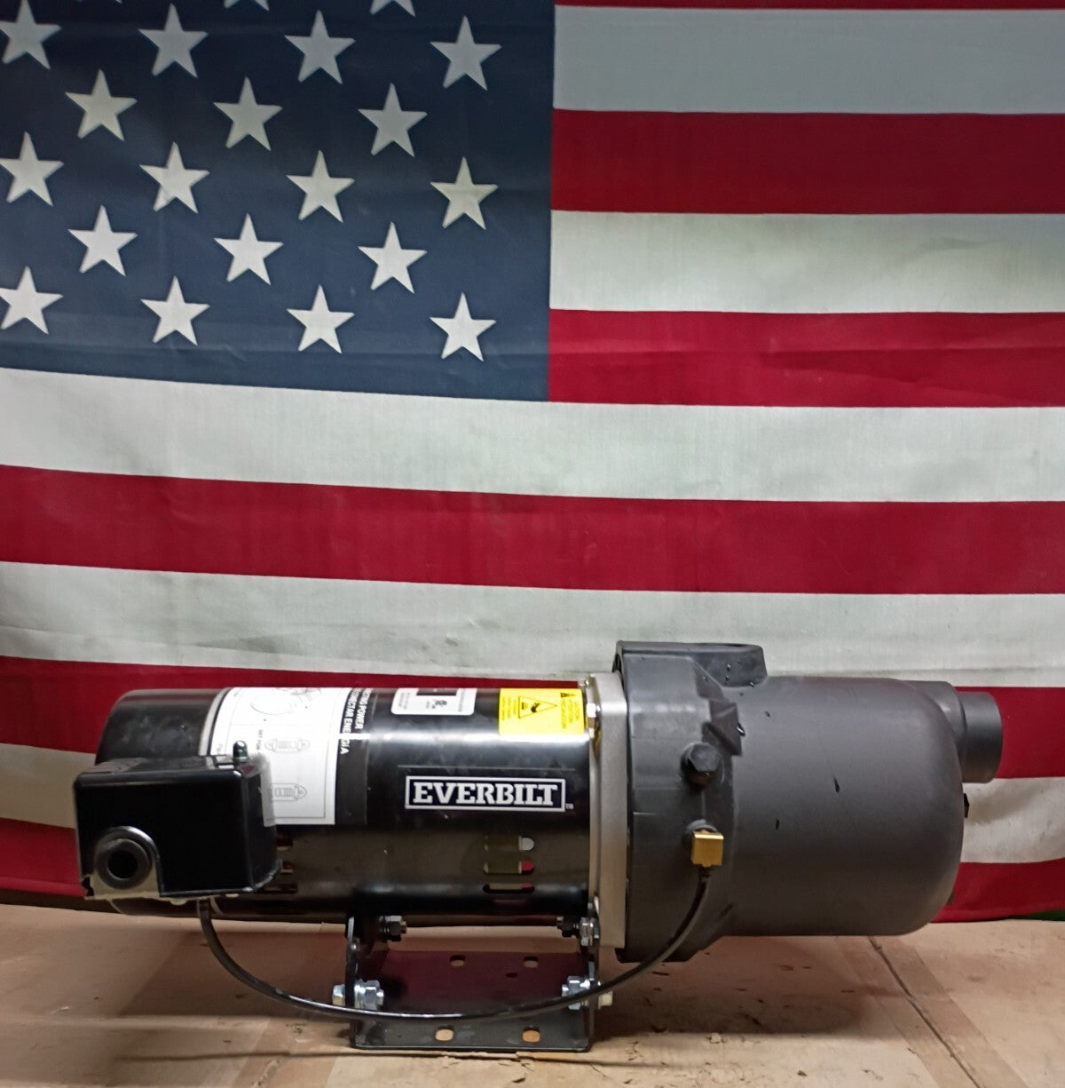 Everbilt 1/2 HP Plastic Shallow Well Jet Pump Used