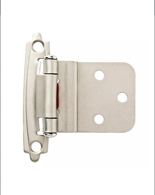 5 Pk-Liberty Self Closing 3/8 in. Inset Cabinet Hinge Satin Nickel H0104ACSN